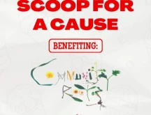 A Scoop For A Cause flyer.