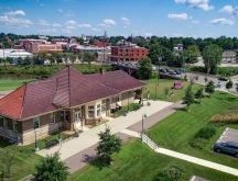 aerial view of CA&C Visitor Center