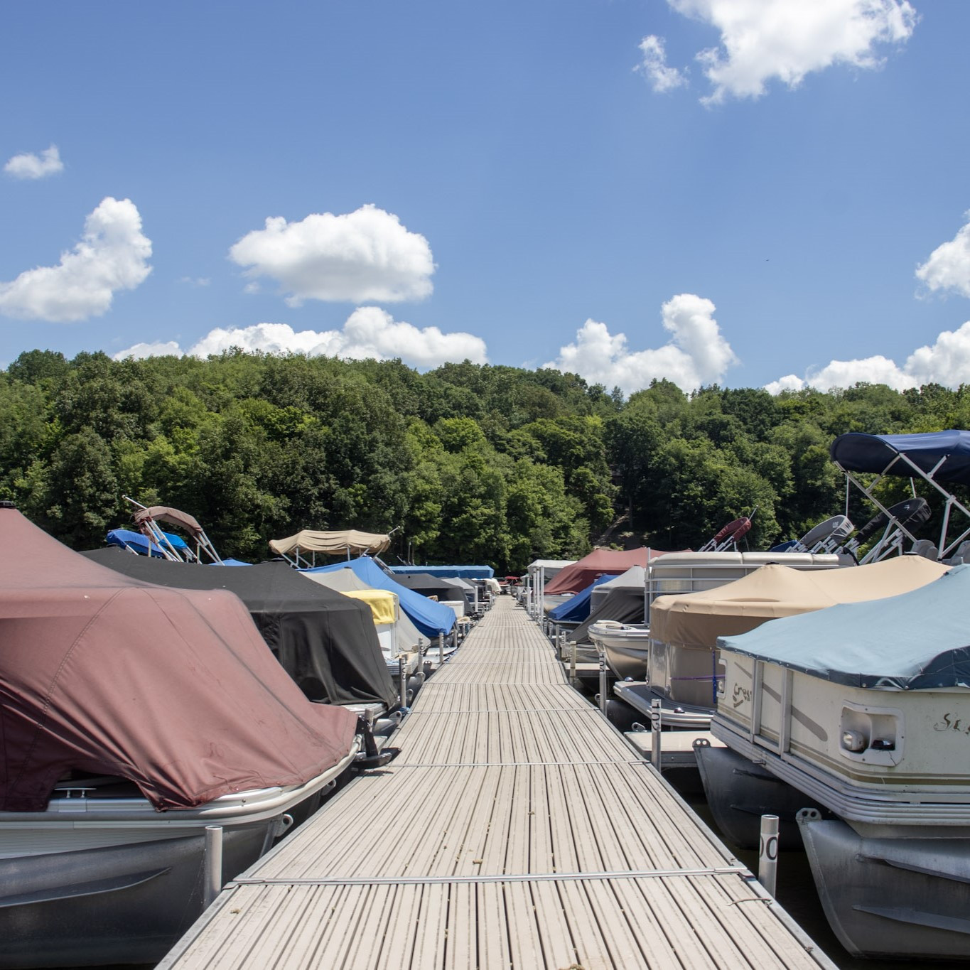 Apple Valley Marina docks.