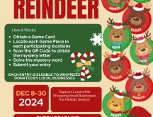 Centerburg Roundup Santa's Reindeer flyer.