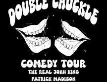 Double Chuckle Comedy Tour logo.