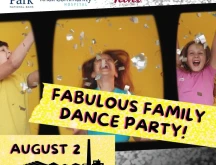 Fantastic Family Dance Party flyer.