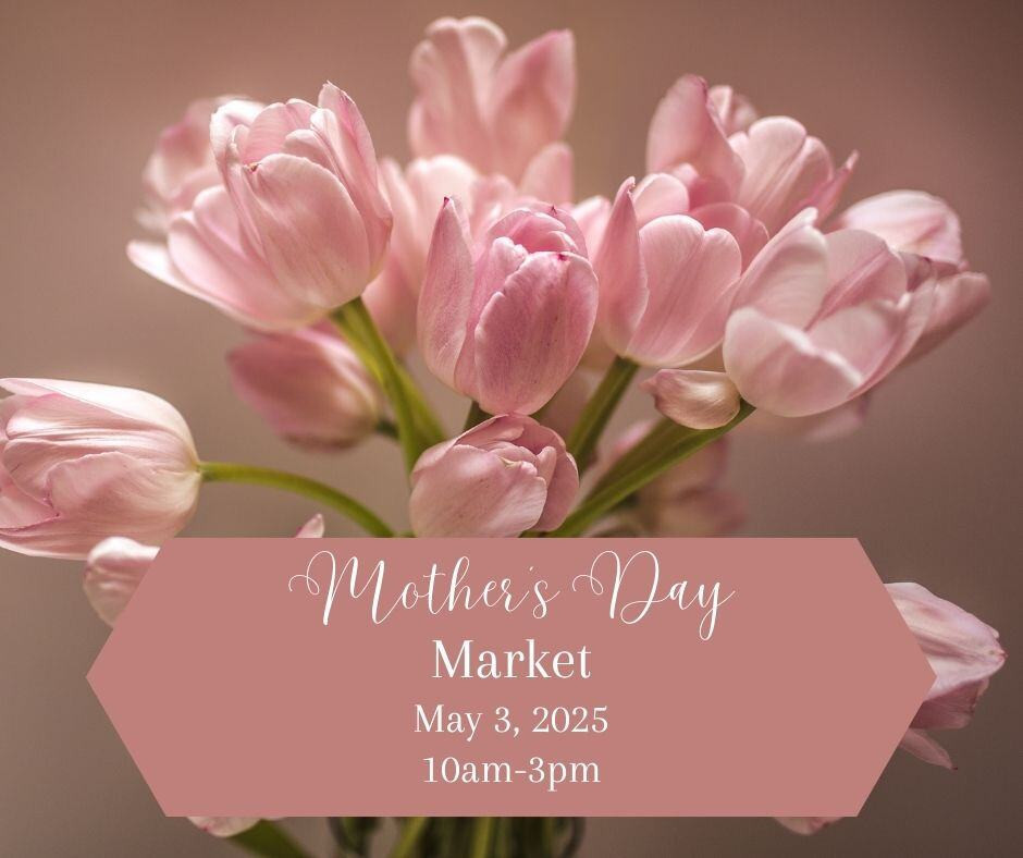 Fredericktown Mothers Day Market 2025 flyer.