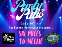 Kenyon Inn Party on the Patio flyer.