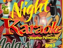 Lola's Taqueria Karaoke flyer.