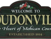 Loudonville Ohio Welcome sign logo.