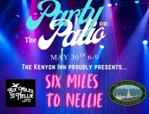 Pawty on the Patio flyer.