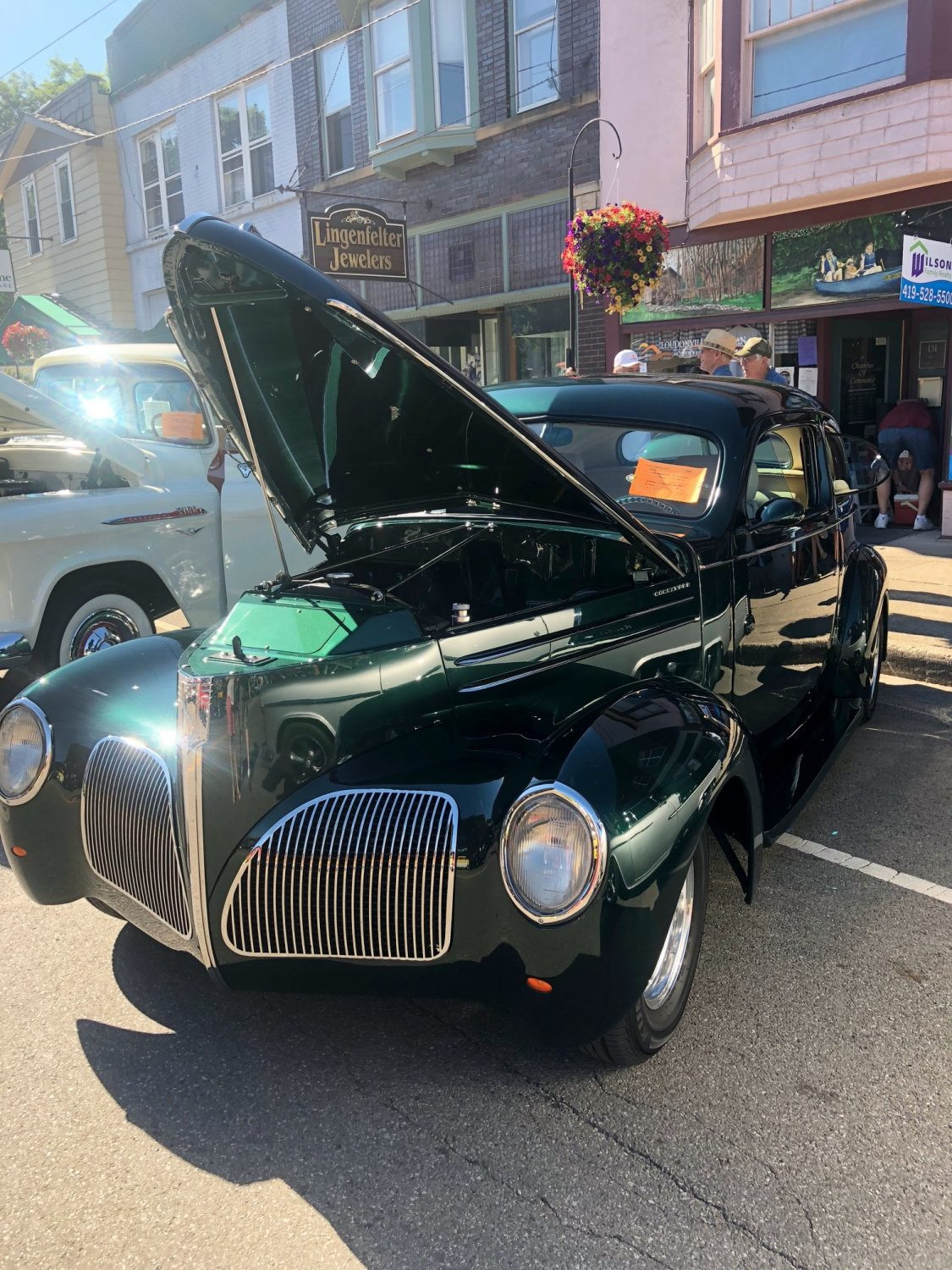 Photograph of Car at the Annual Loudonville Classic Car Show.