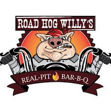 Road Hog Willy's Real Pit BBQ logo.