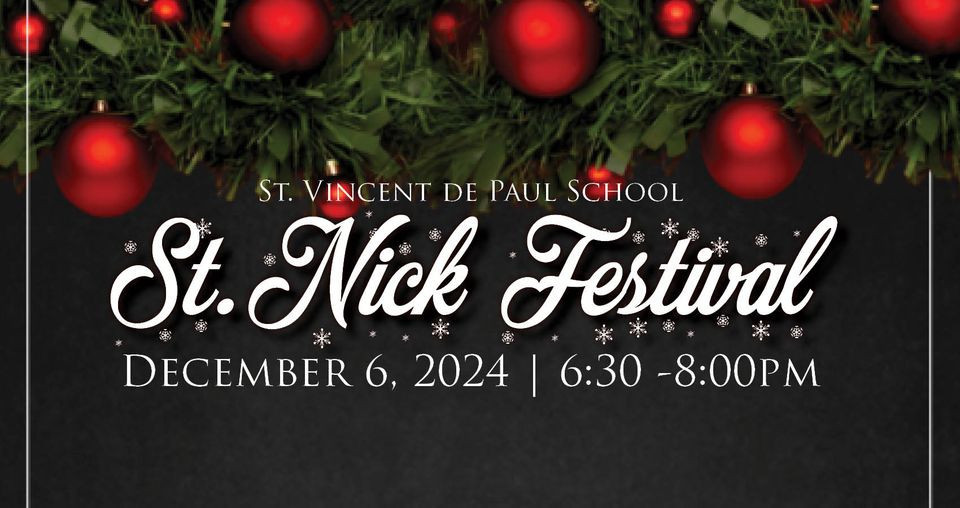 St. Nick Festival 2024 flyer.