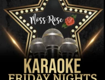 Moss Rose Karaoke Friday Nights Flyer