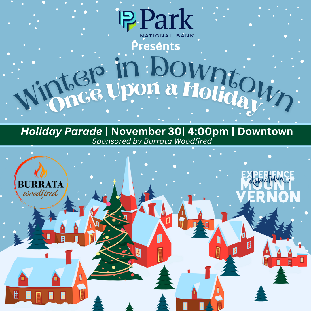 Winter In Downtown Holiday Parade flyer.