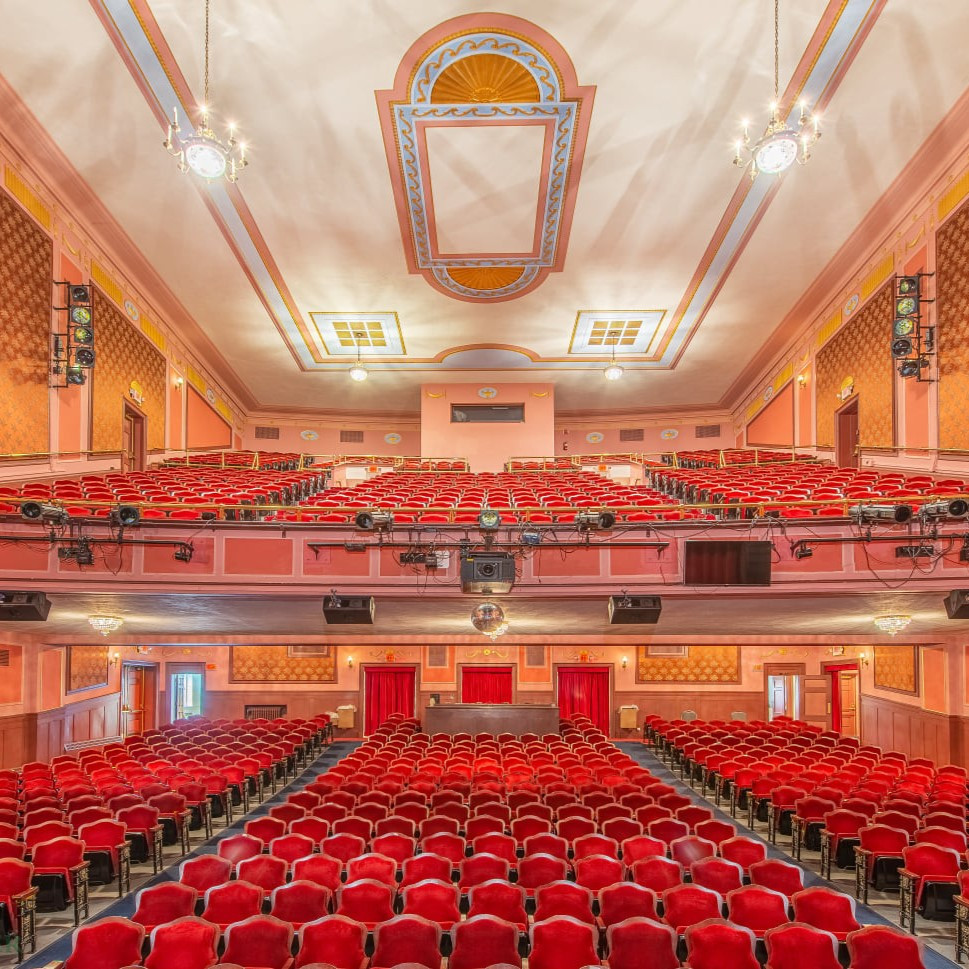 Woodward opera house seating view