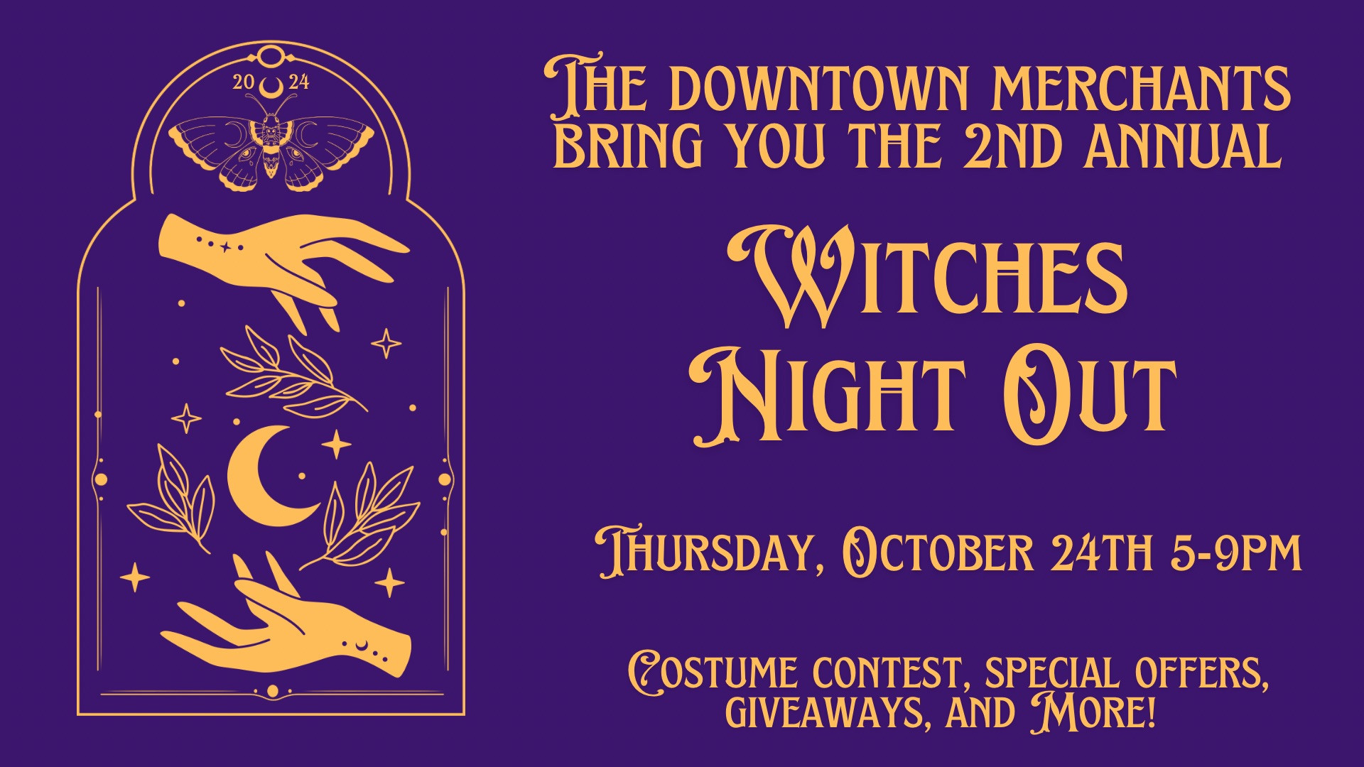 Witches Night Out Flyer