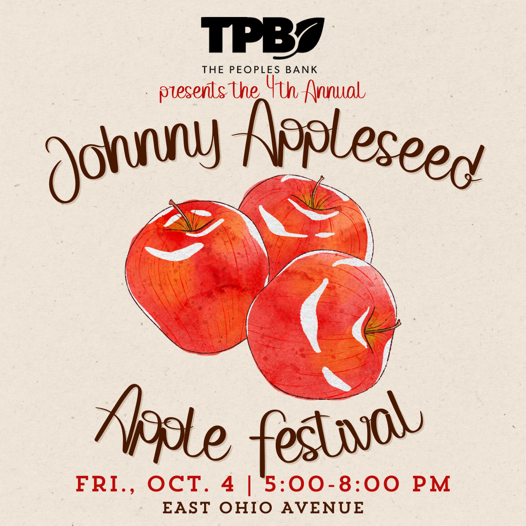 Johnny Appleseed Apple Festival flyer.